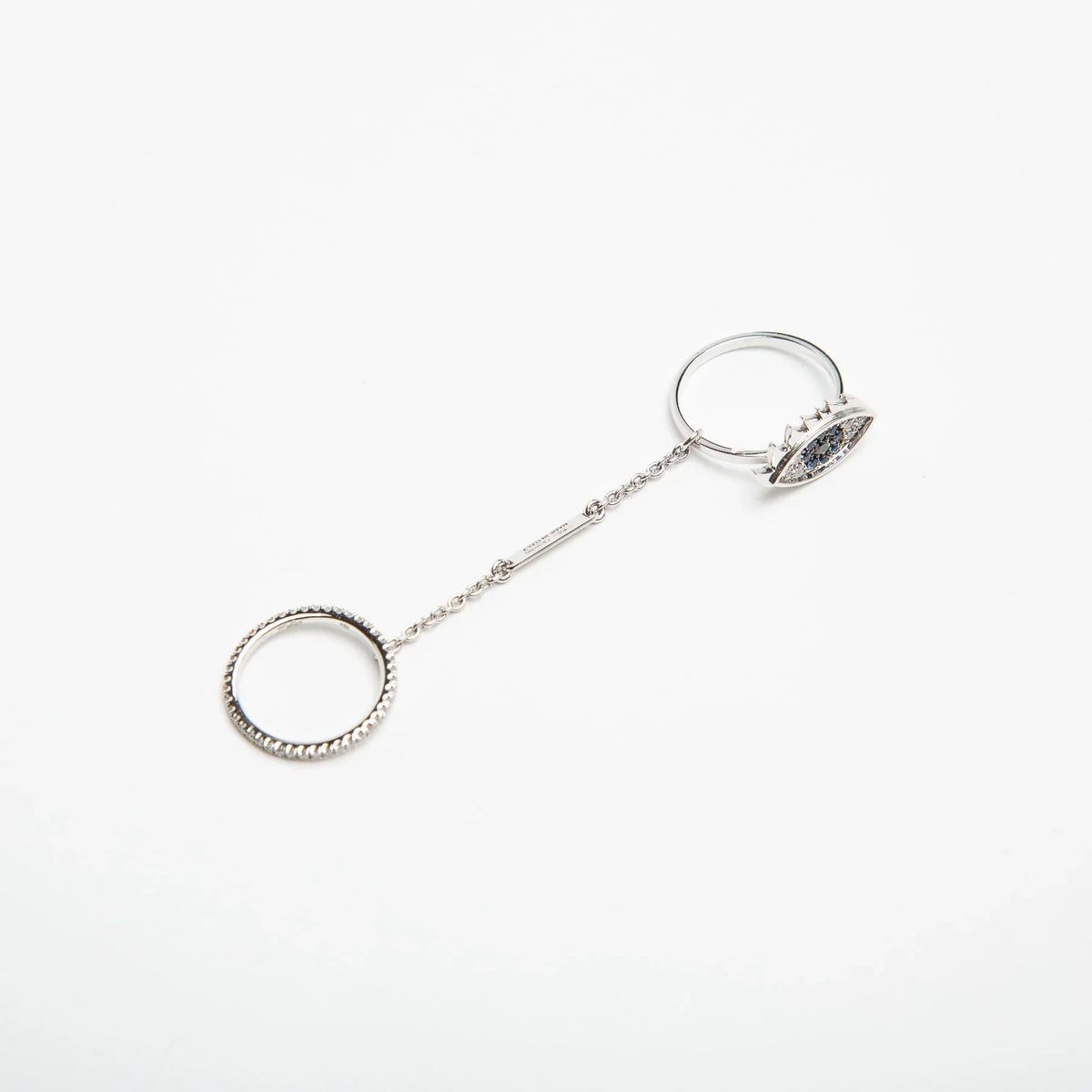DELFINA DELETTREZ | 2 IN 1 DIAMOND EYE RING