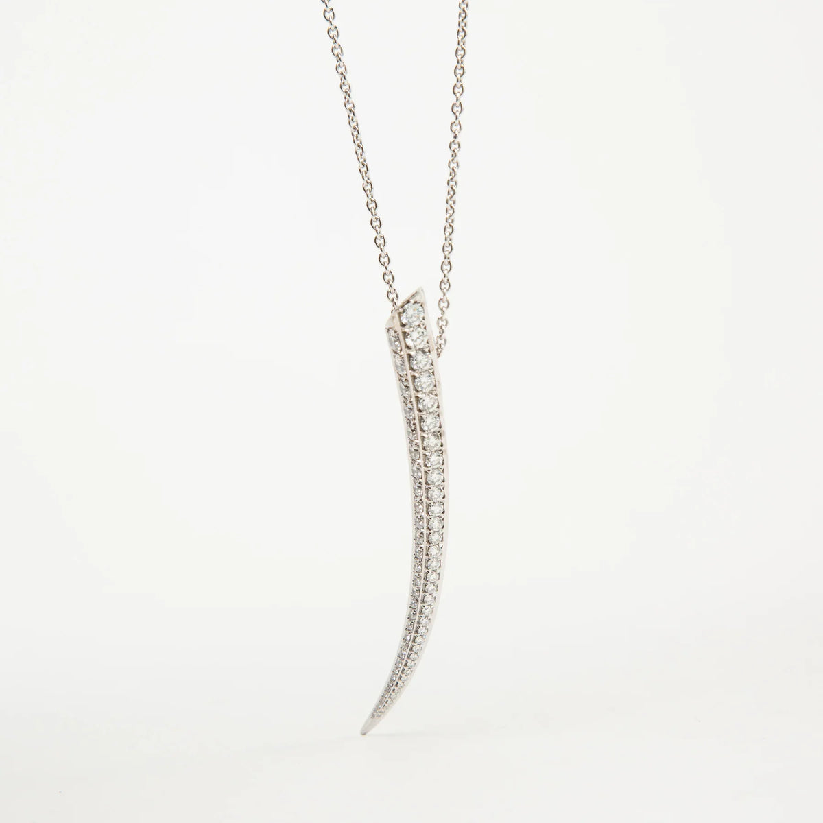 SHAUN LEANE | WHITE DIAMOND SABRE NECKLACE