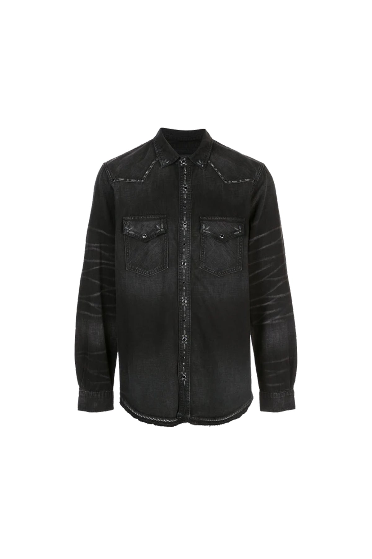 AMIRI | STUDDED DENIM SHIRT