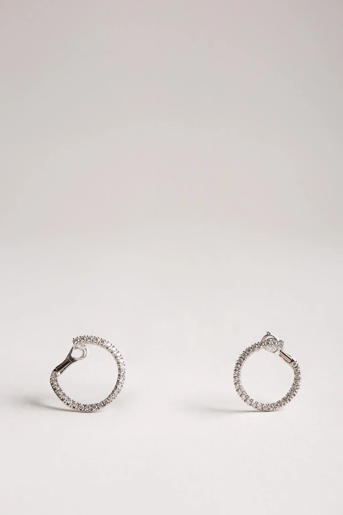 MATTIA CIELO | SMALL DIAMOND HOOPS