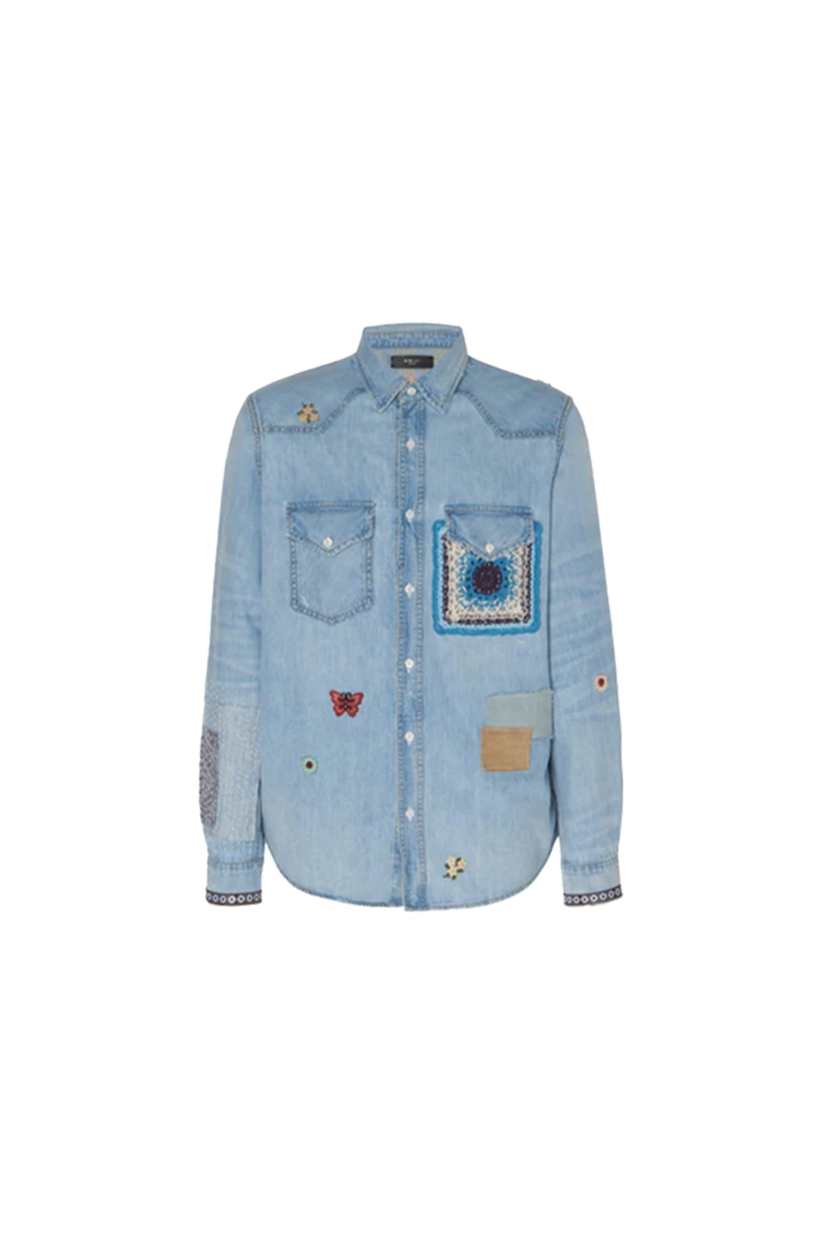 AMIRI | CROCHET & PATCH SHIRT