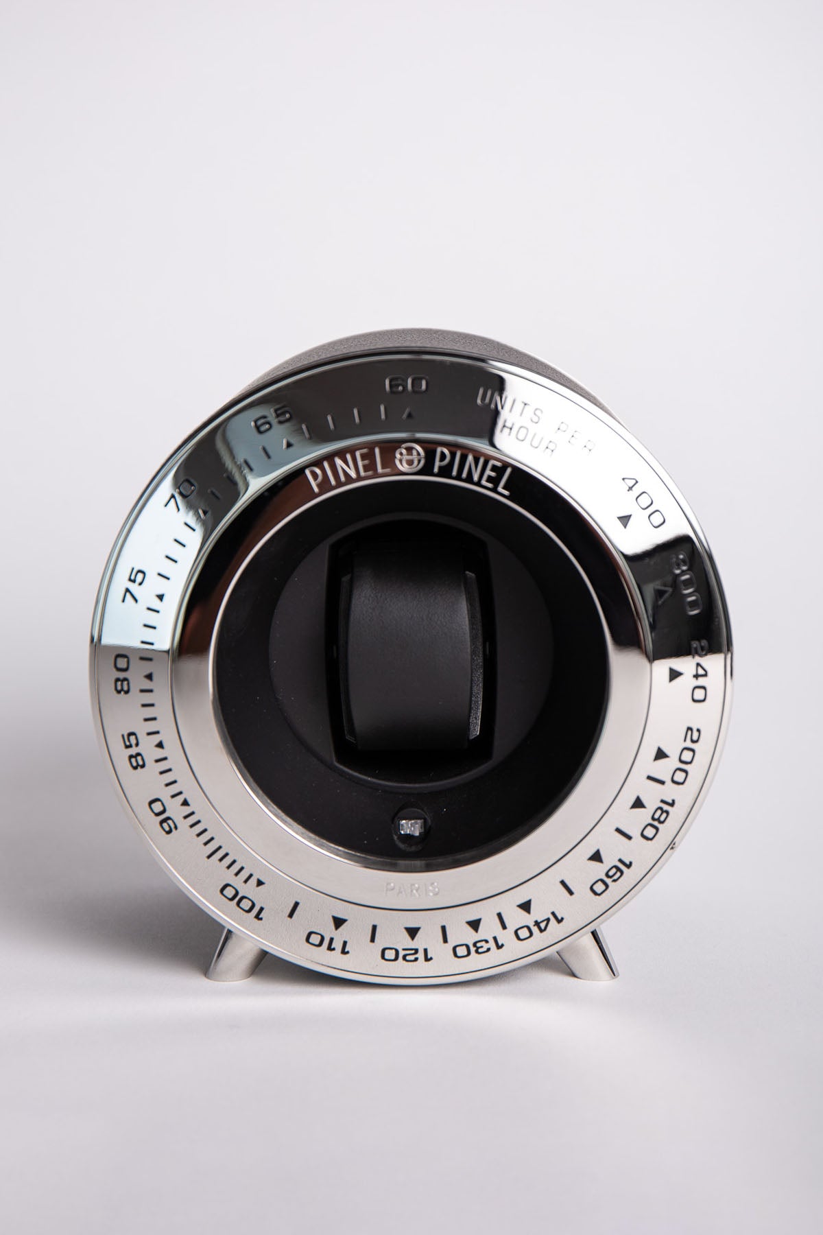 PINEL ET PINEL | TWIN NICKEL CALFSKIN WATCH WINDER