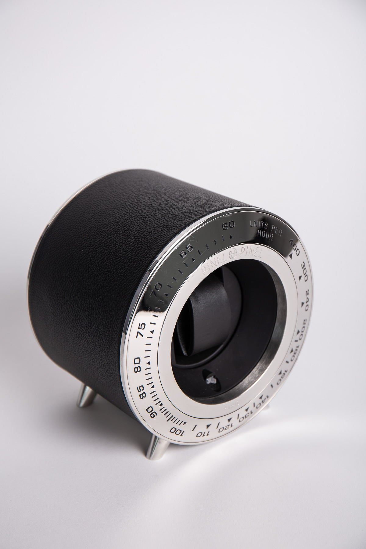 PINEL ET PINEL | TWIN NICKEL CALFSKIN WATCH WINDER