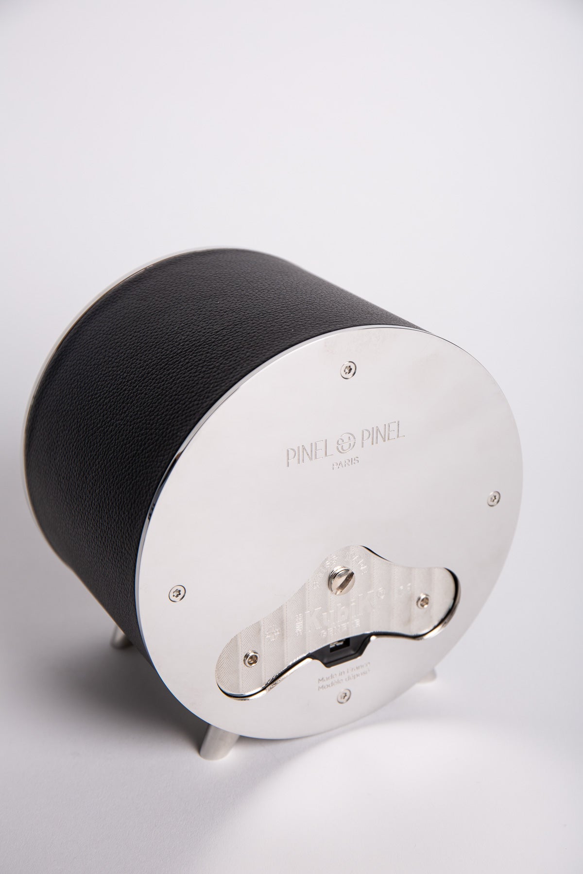 PINEL ET PINEL | TWIN NICKEL CALFSKIN WATCH WINDER