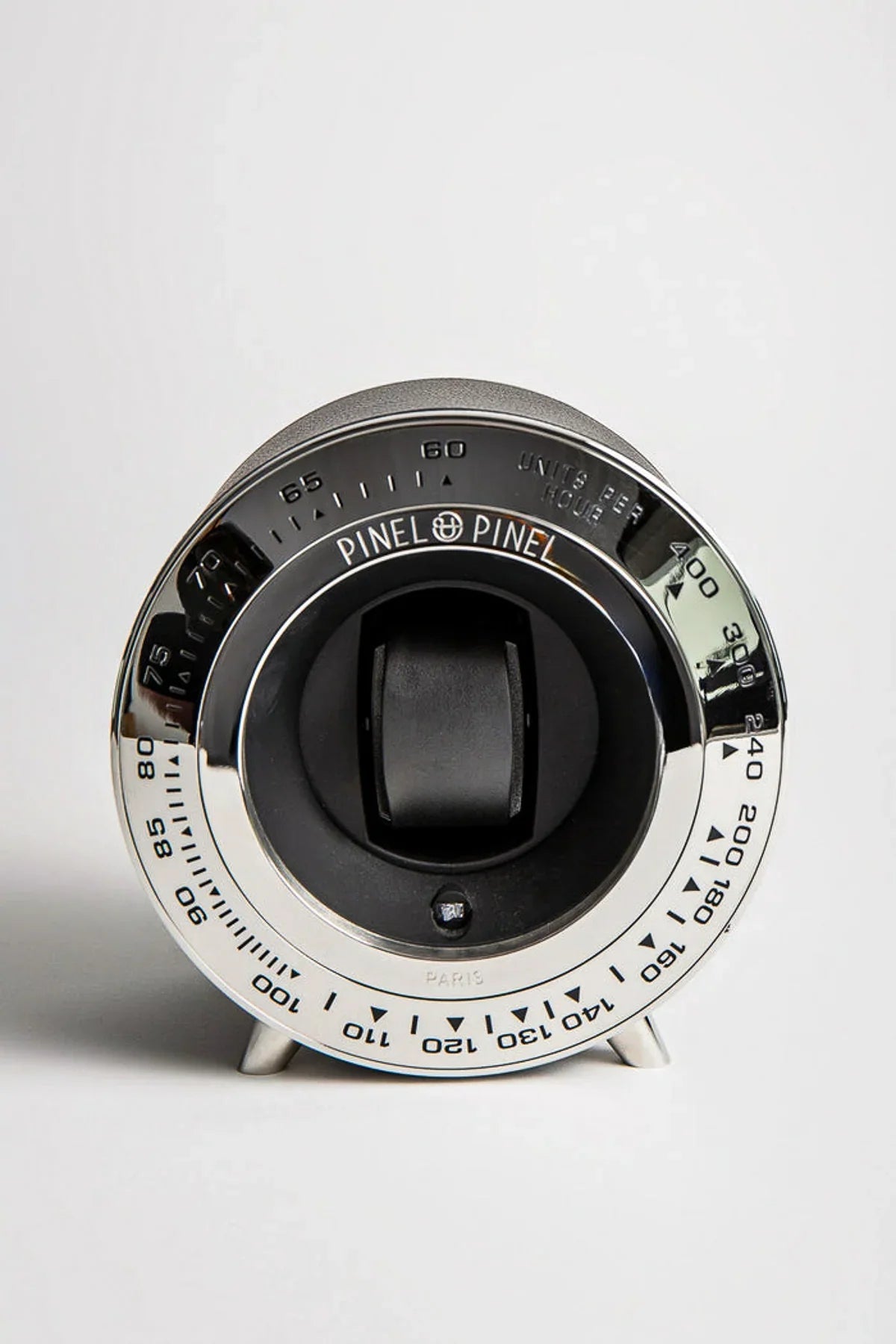 PINEL ET PINEL | TWIN SILVER CALFSKIN WATCH WINDER