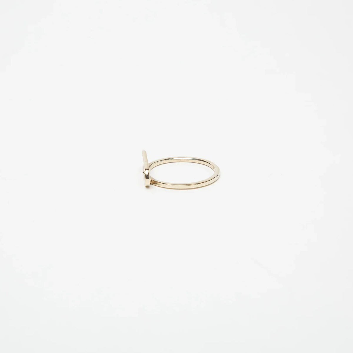 KWIT | 14K GOLD LETTER A RING