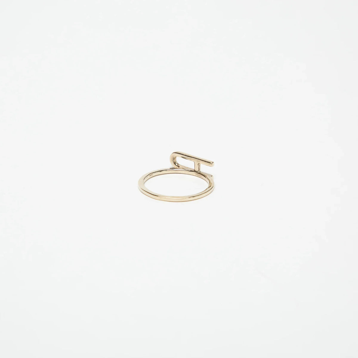 KWIT | 14K GOLD LETTER A RING