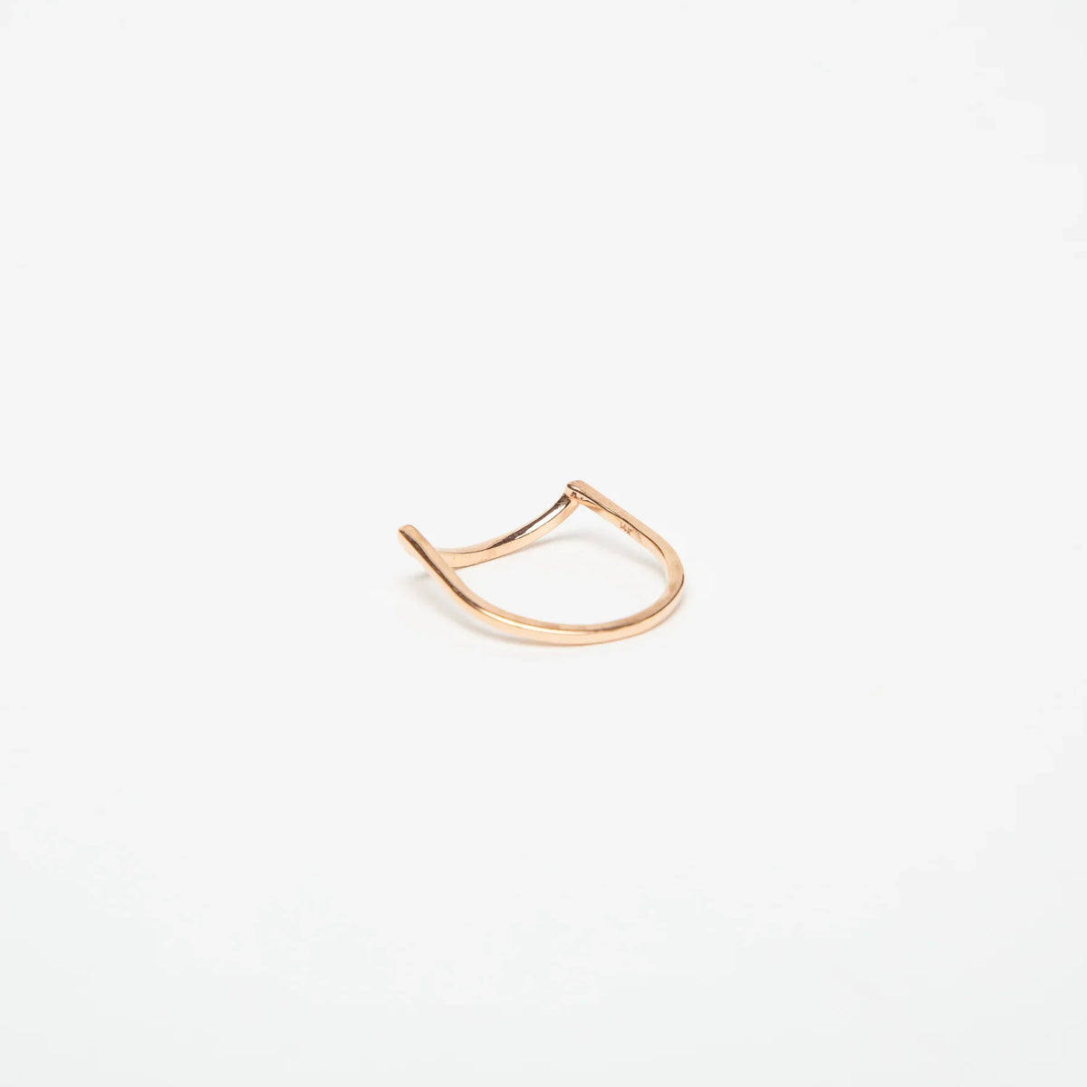 KWIT | 14K GOLD LETTER C RING