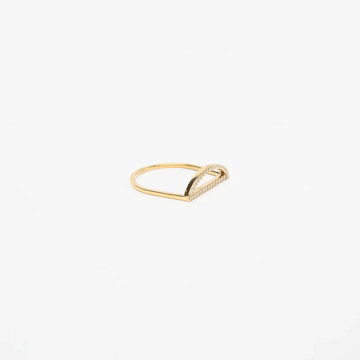 KWIT | LETTER D DIAMOND RING