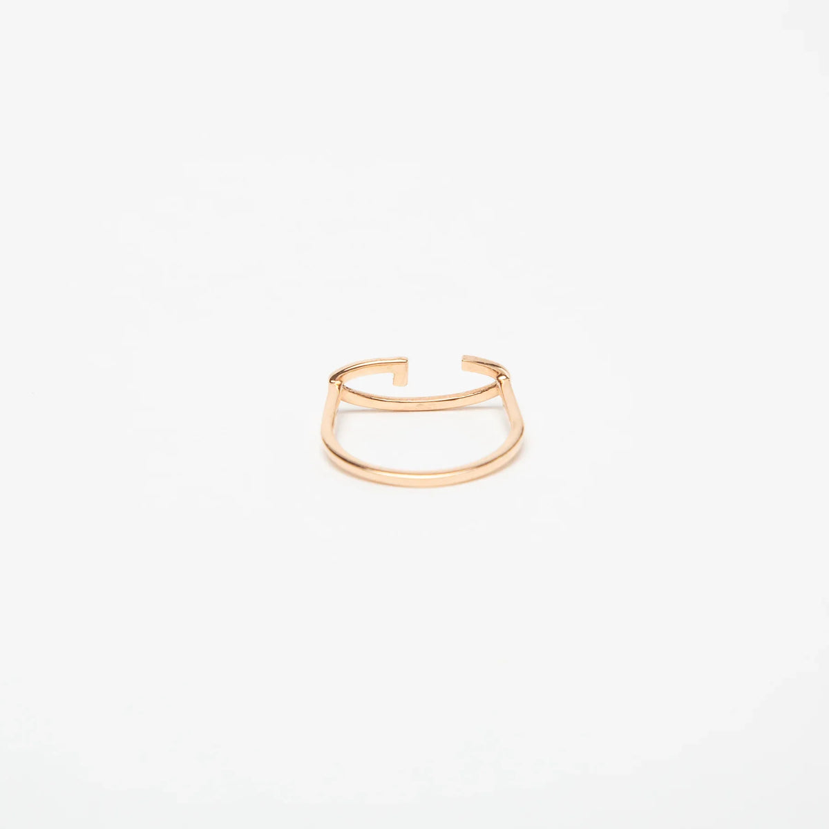 KWIT | 14K GOLD LETTER G RING
