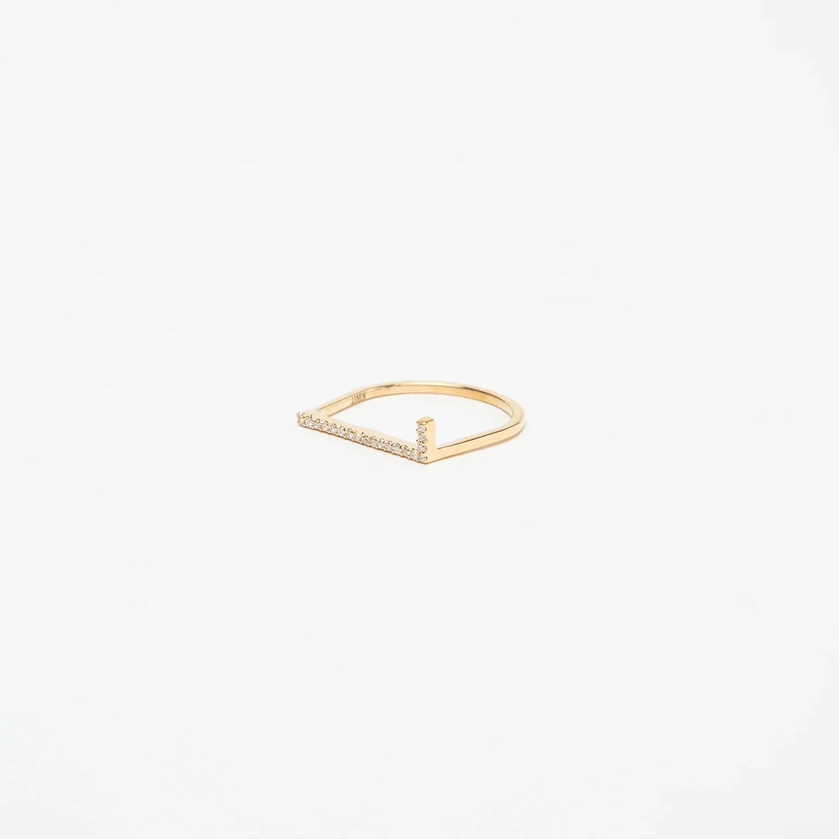 KWIT | LETTER L DIAMOND RING