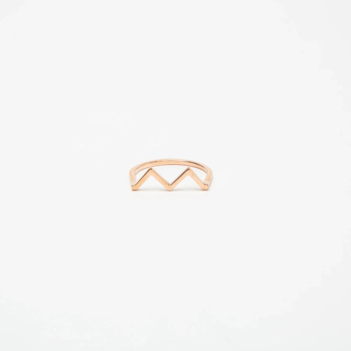 KWIT | 14K GOLD MW ZIG ZAG RING