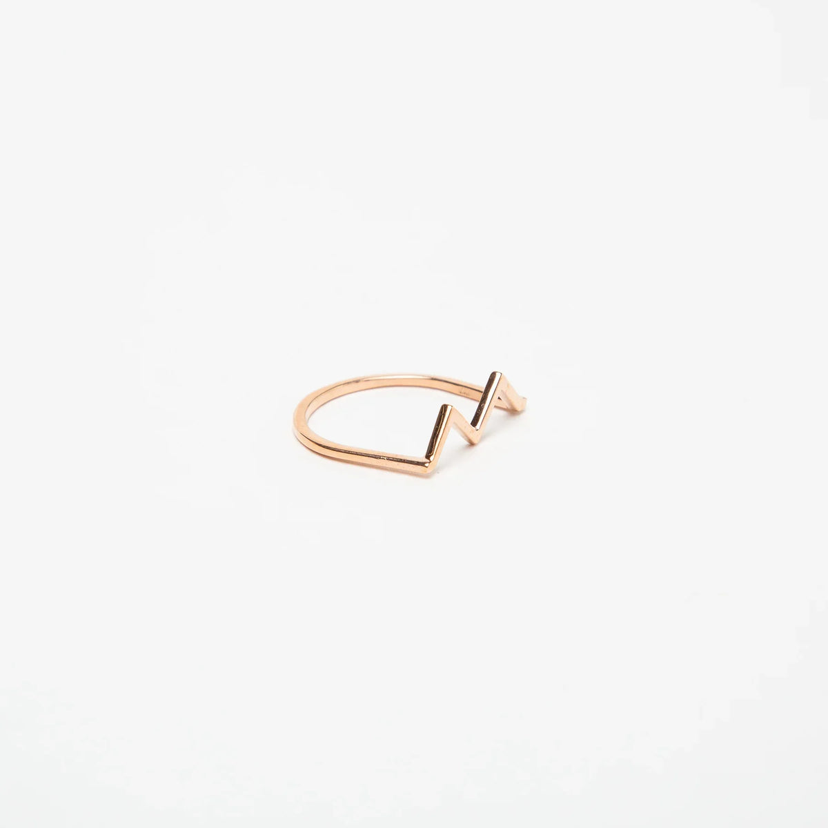 KWIT | 14K GOLD MW ZIG ZAG RING