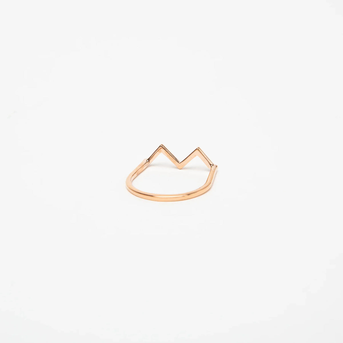KWIT | 14K GOLD MW ZIG ZAG RING