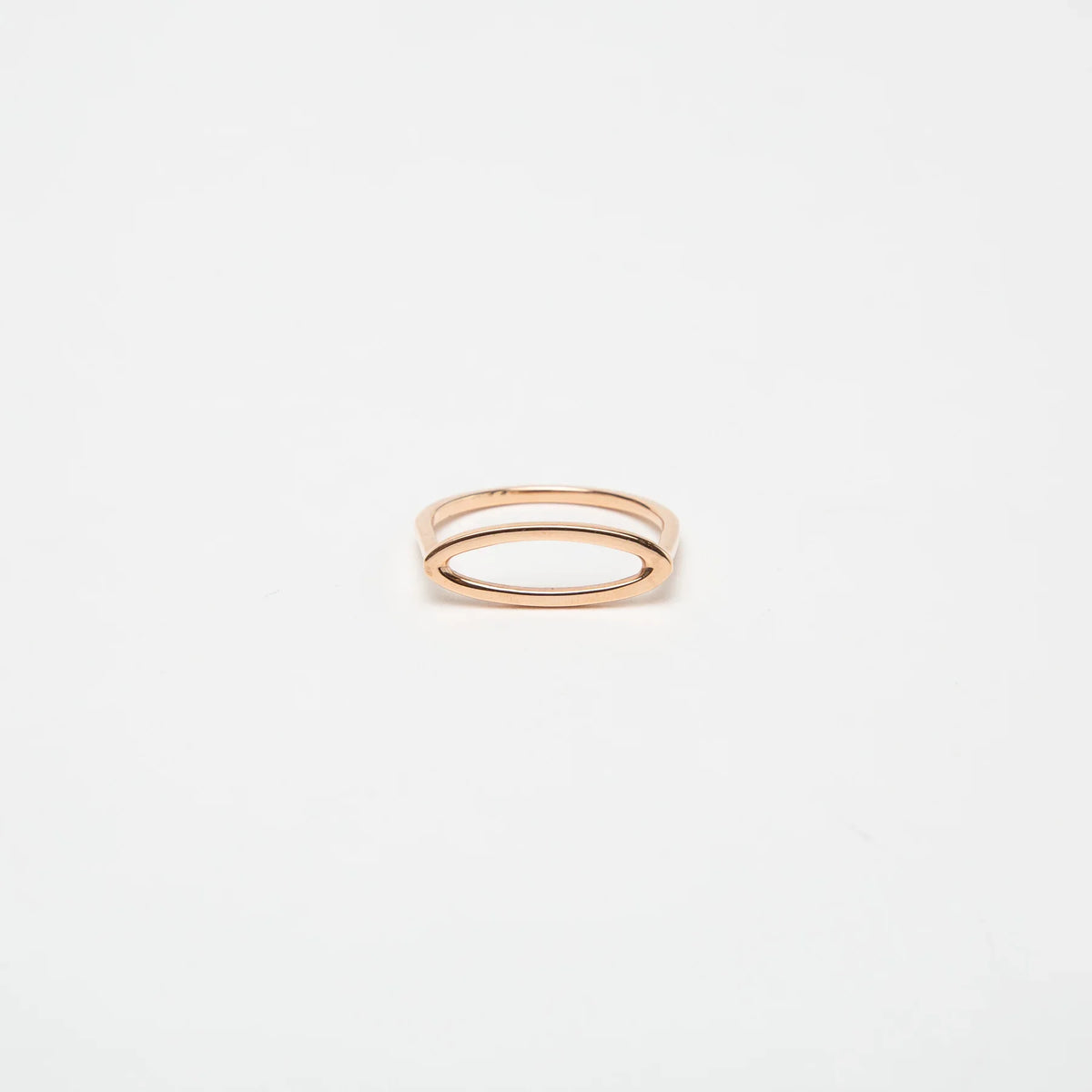 KWIT | 14K GOLD LETTER O RING