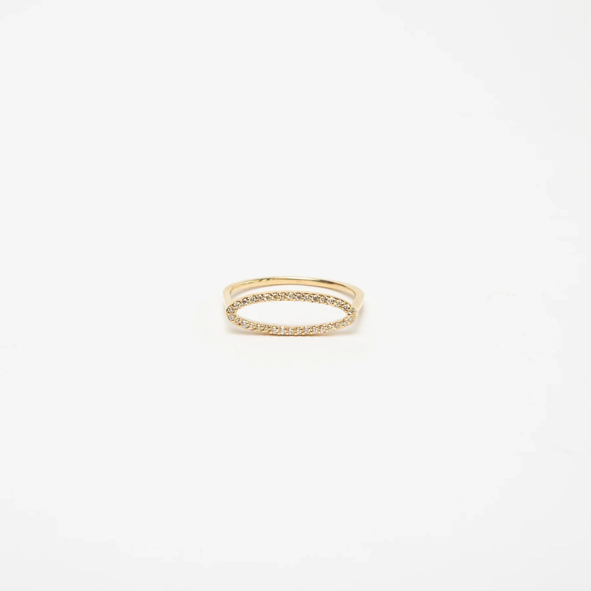 KWIT | LETTER O DIAMOND RING