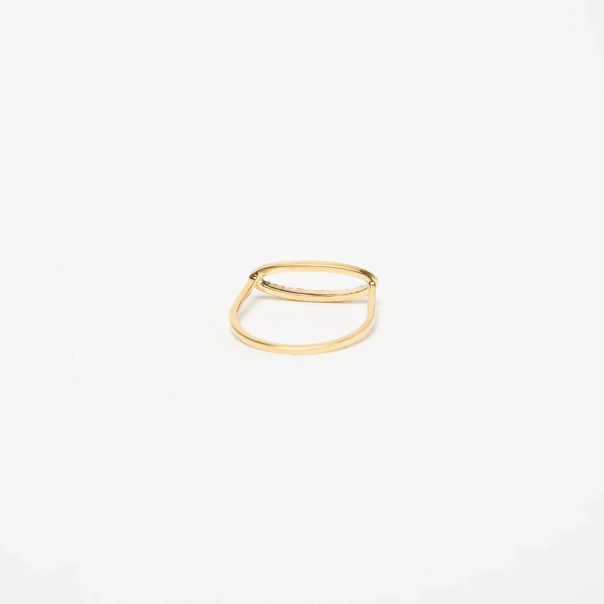 KWIT | LETTER O DIAMOND RING