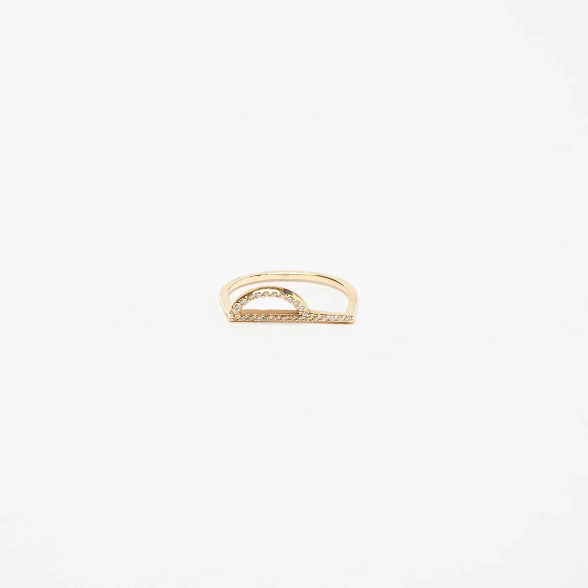 KWIT | LETTER P DIAMOND RING