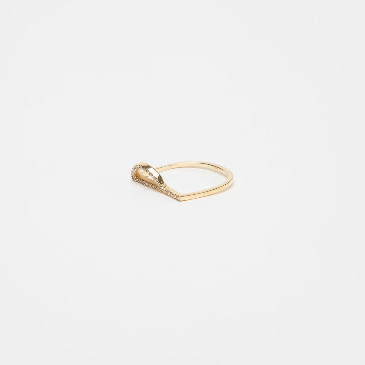 KWIT | LETTER P DIAMOND RING