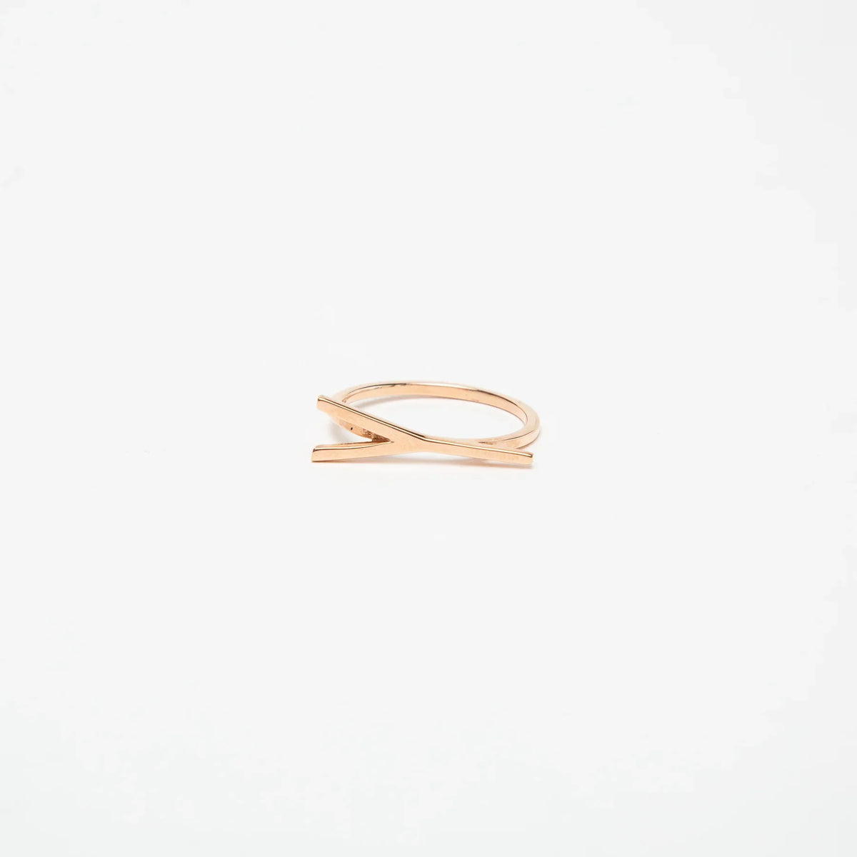KWIT | 14K GOLD LETTER Y RING