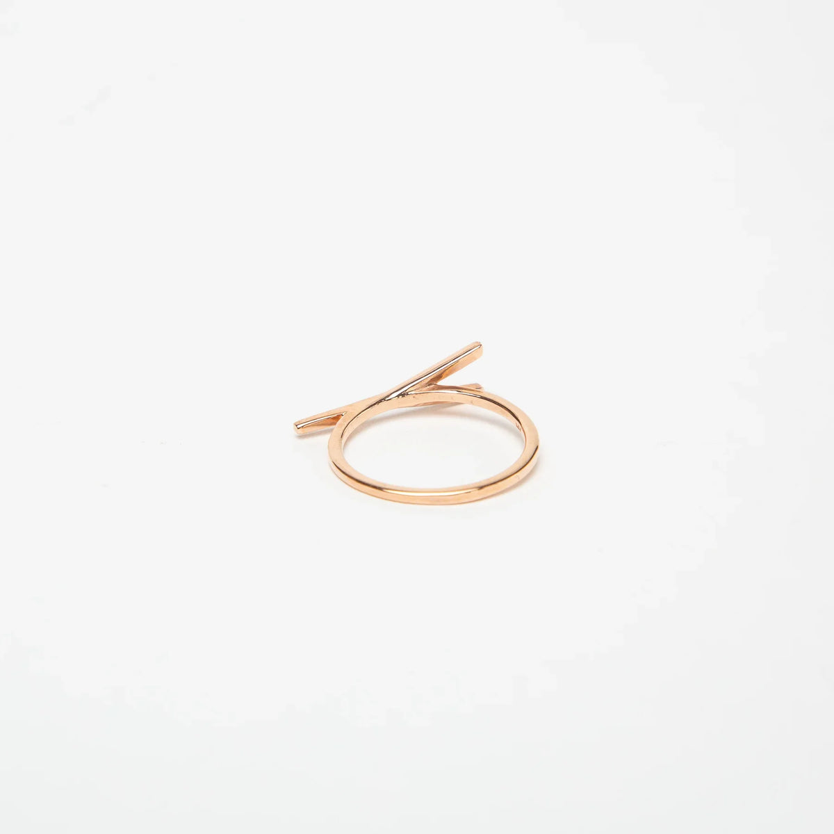 KWIT | 14K GOLD LETTER Y RING