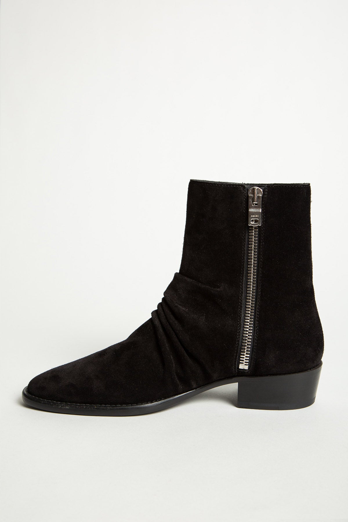 AMIRI | SUEDE STACK BOOTS - MAXFIELD LA