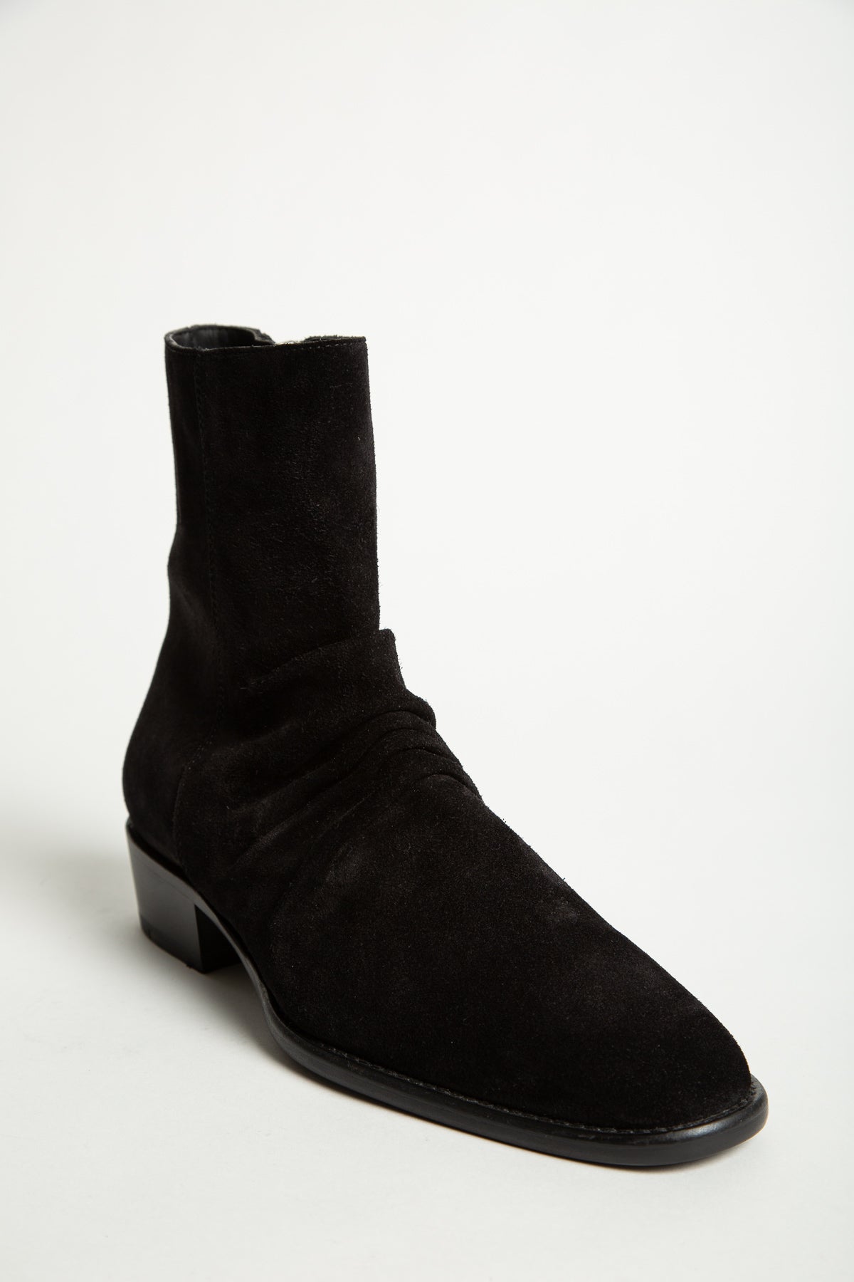 AMIRI | SUEDE STACK BOOTS - MAXFIELD LA
