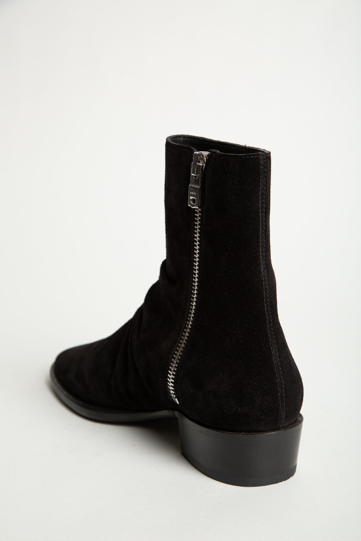 AMIRI | SUEDE STACK BOOTS - MAXFIELD LA