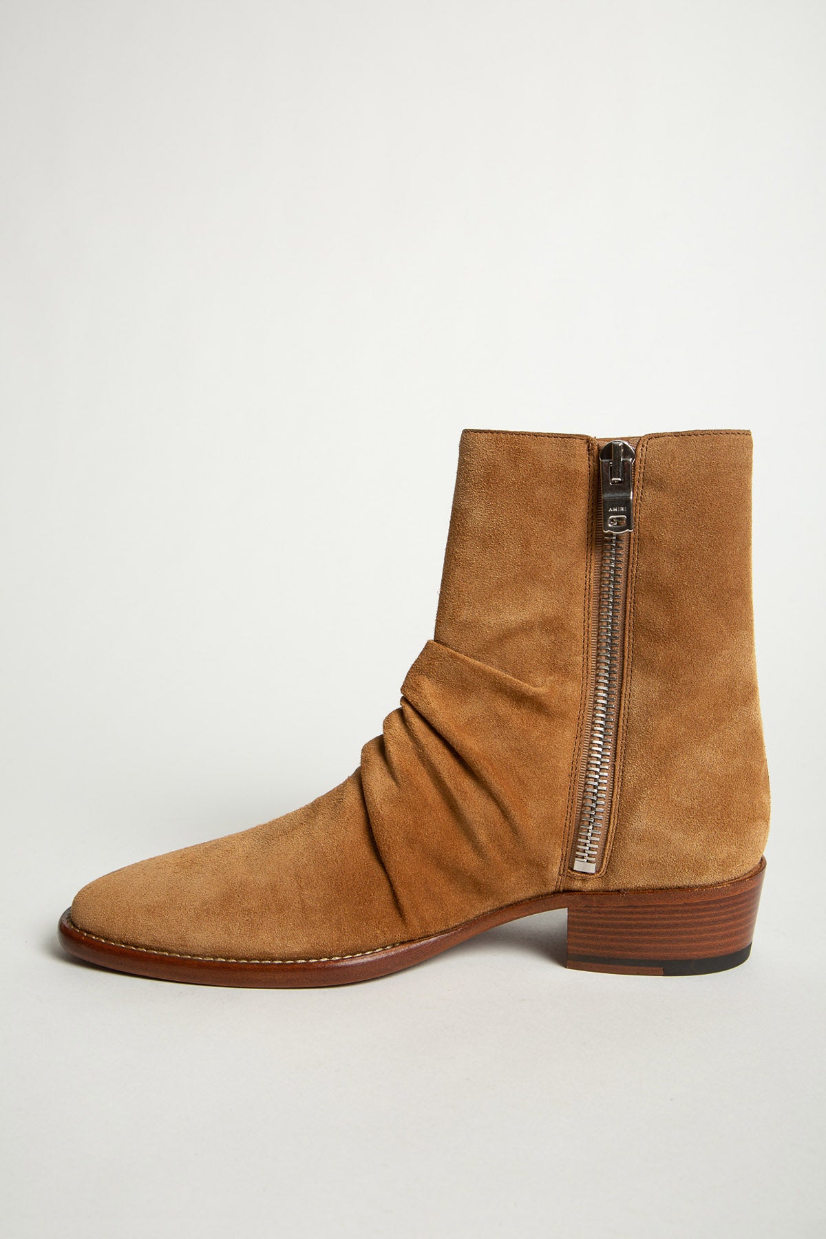 AMIRI | SUEDE STACK BOOTS - MAXFIELD LA