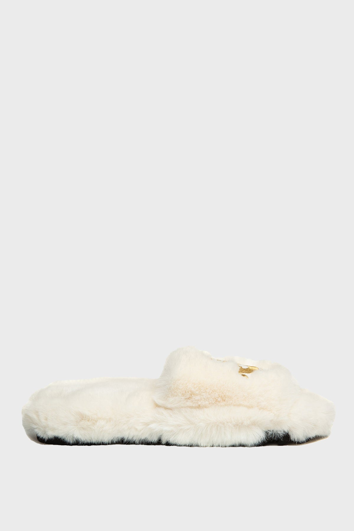 SACAI FURRY HOTEL SLIPPERS - Main Image