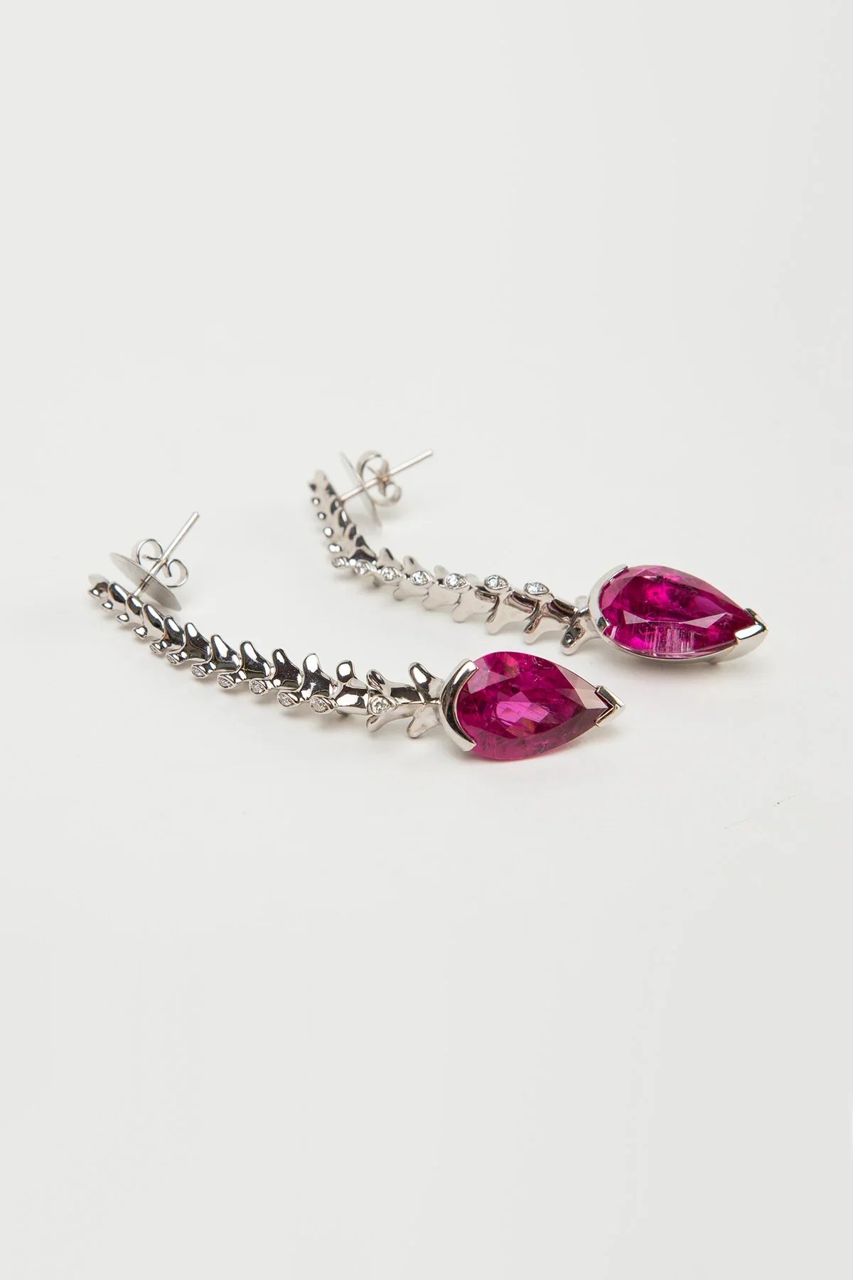 SHAUN LEANE | RUBELITE DROP EARRINGS