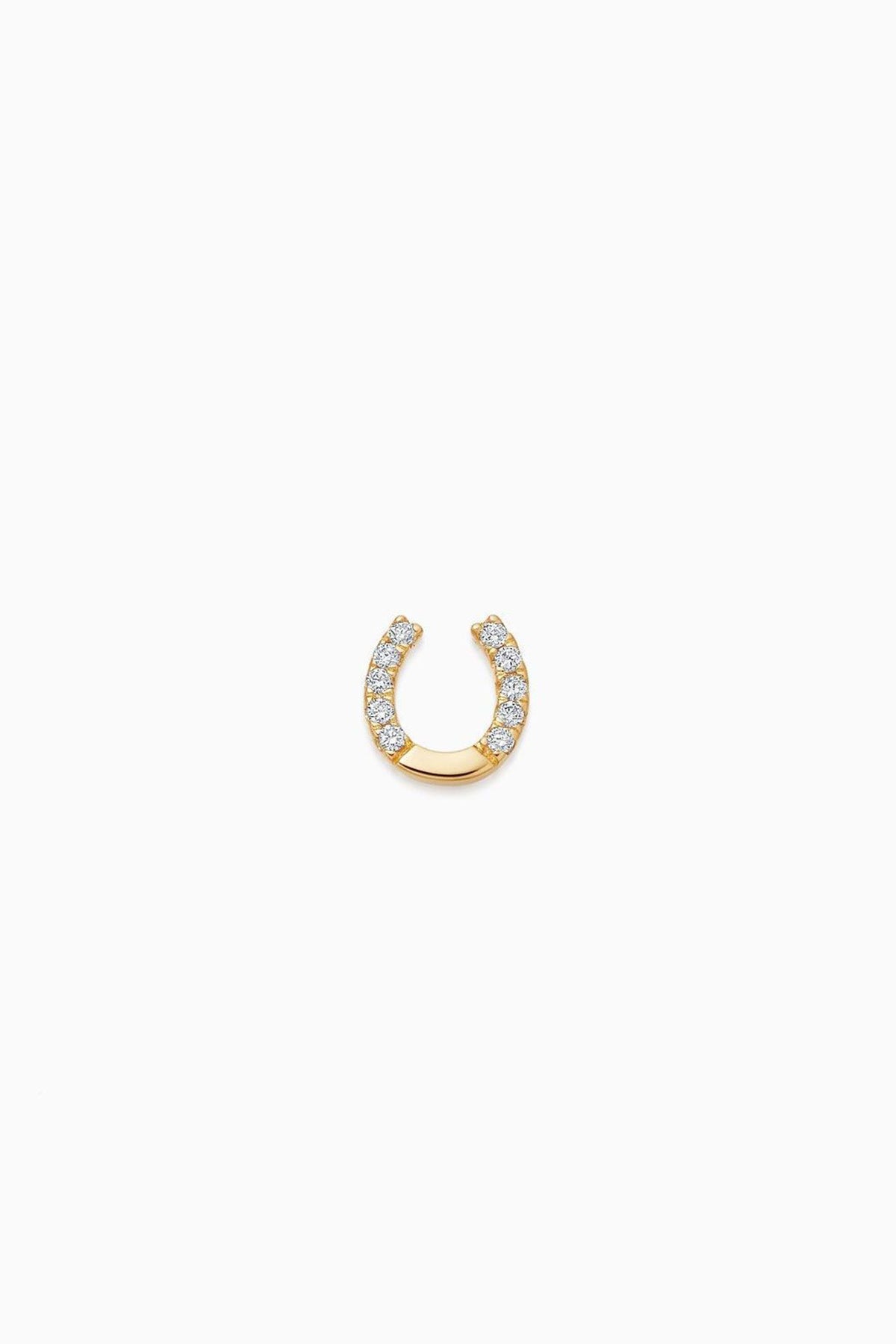 LOQUET LONDON | DIAMOND HORSESHOE CHARM