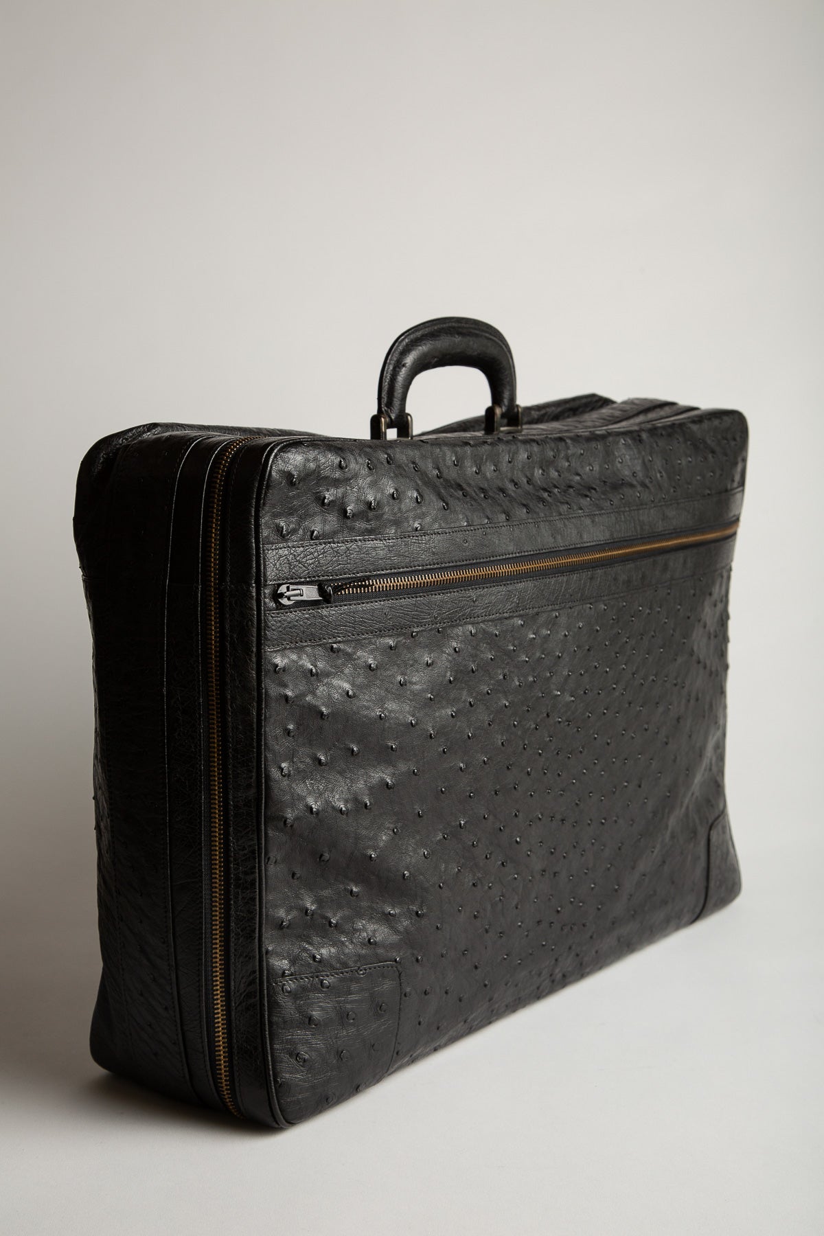 MAXFIELD PRIVATE COLLECTION | OSTRICH SUITCASE - MAXFIELD LA