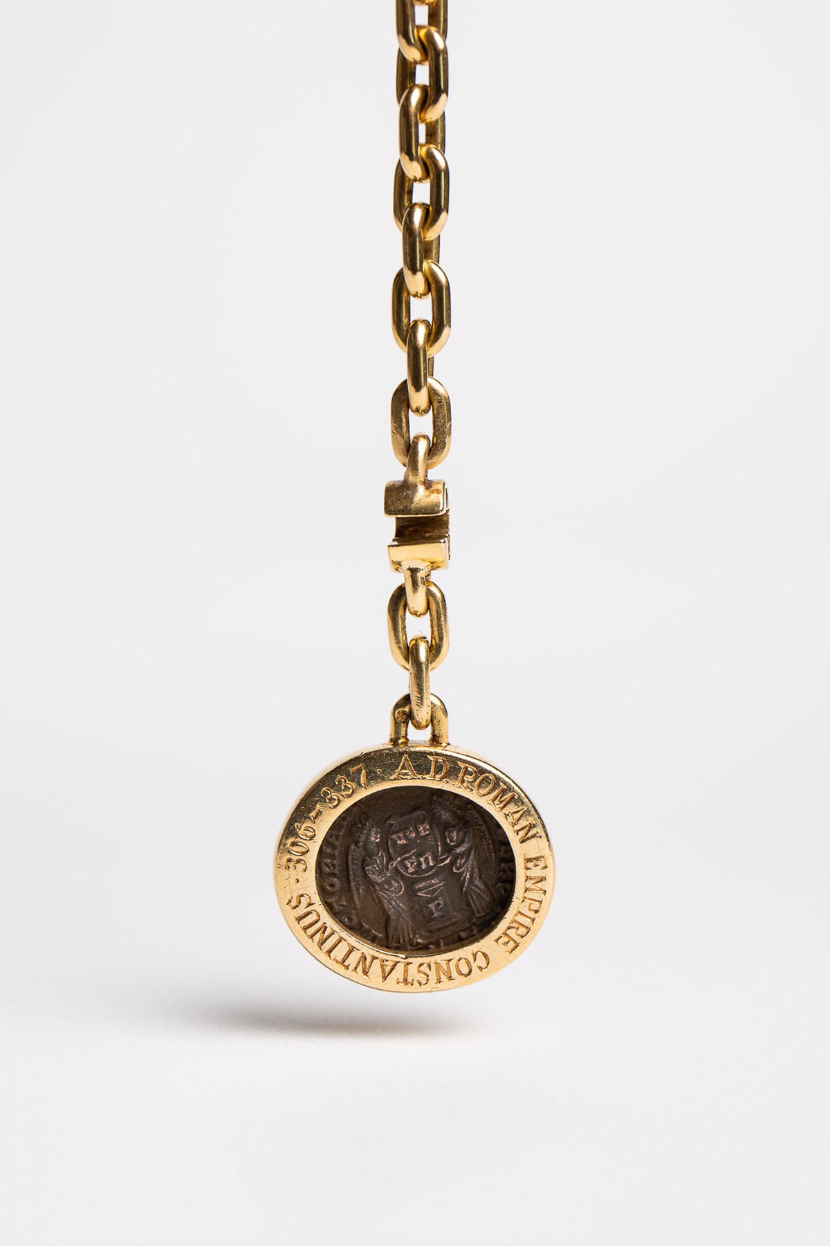 BULGARI | 1970'S ROMAN COIN KEYCHAIN - MAXFIELD LA