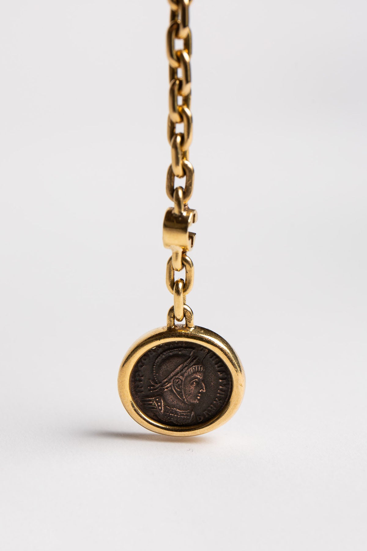 BULGARI | 1970'S ROMAN COIN KEYCHAIN - MAXFIELD LA