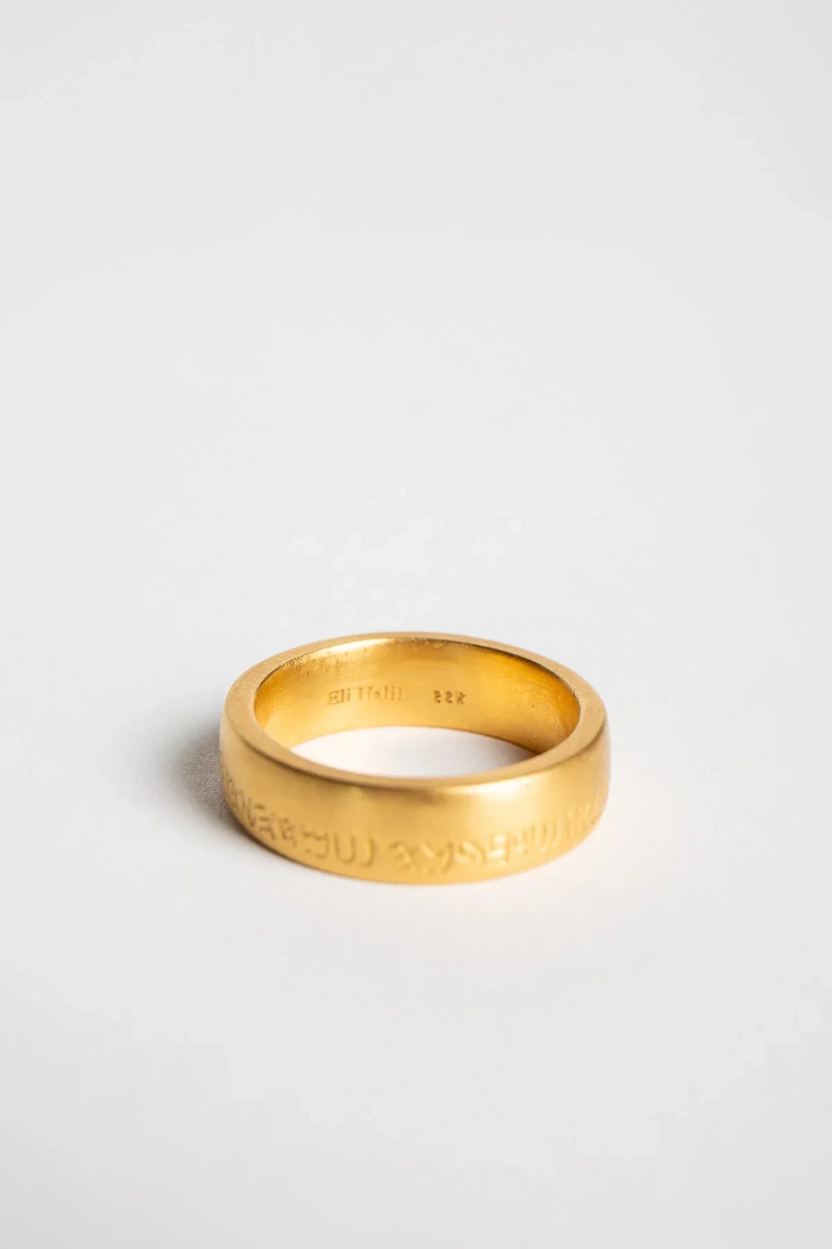 ELI HALILI | YELLOW GOLD SAMARITAN RING