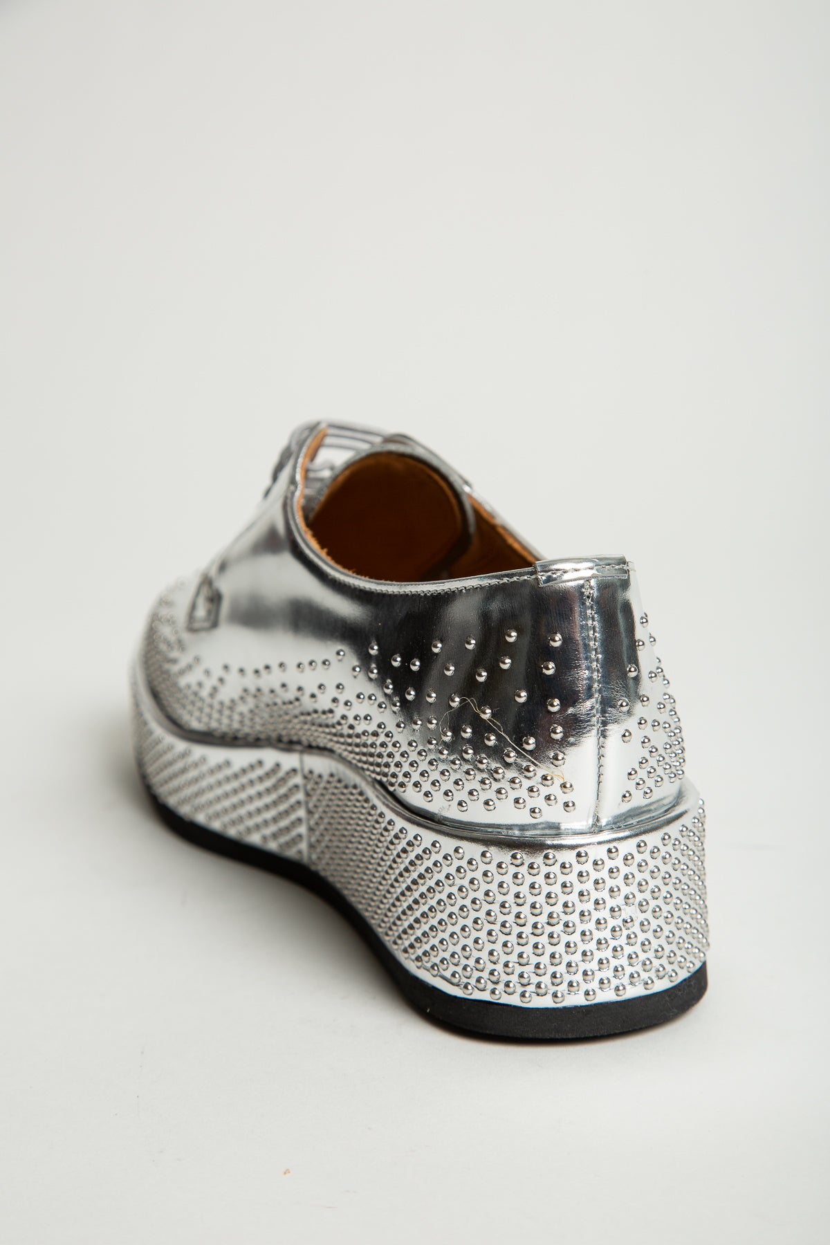 NOIR KEI NINOMIYA | CHURCH'S SILVER DERBY SHOES - MAXFIELD LA