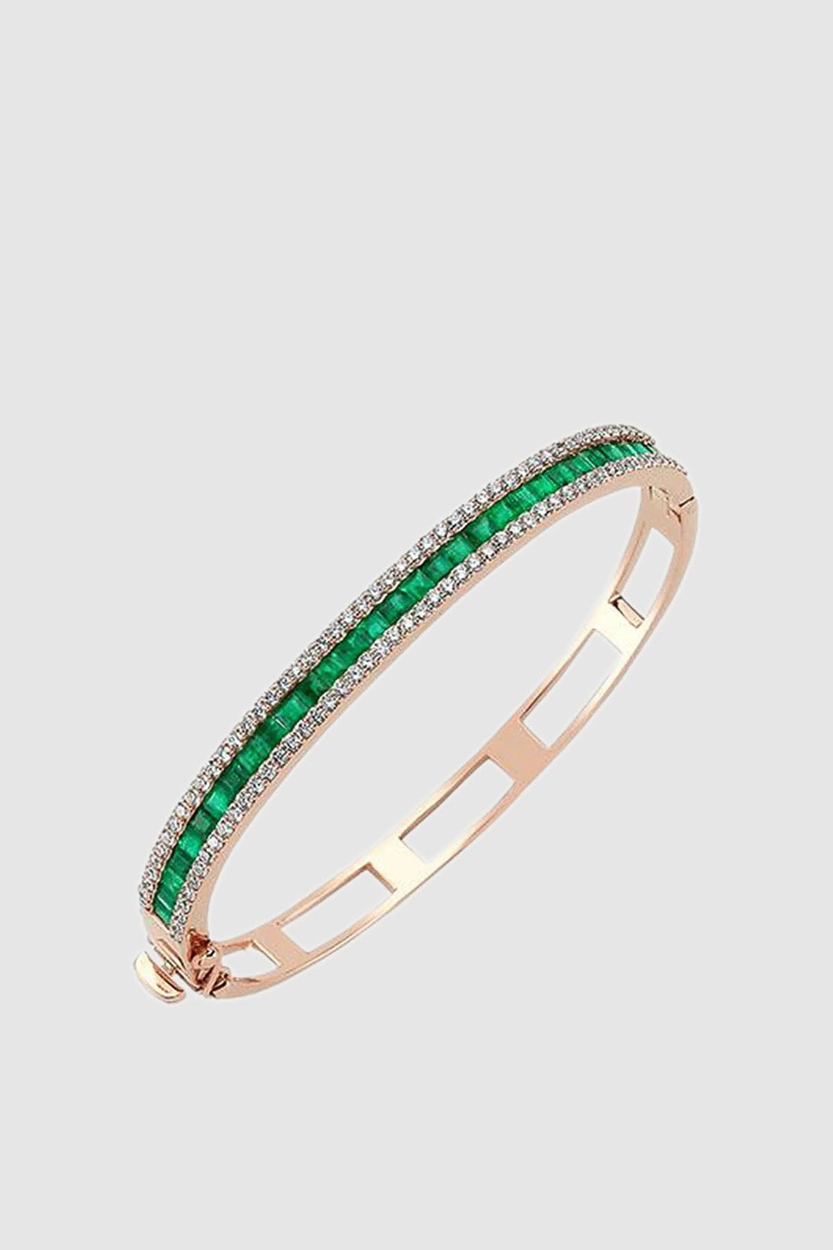 BEE GODDESS | MONDRIAN DIAMOND & EMERALD BRACELET