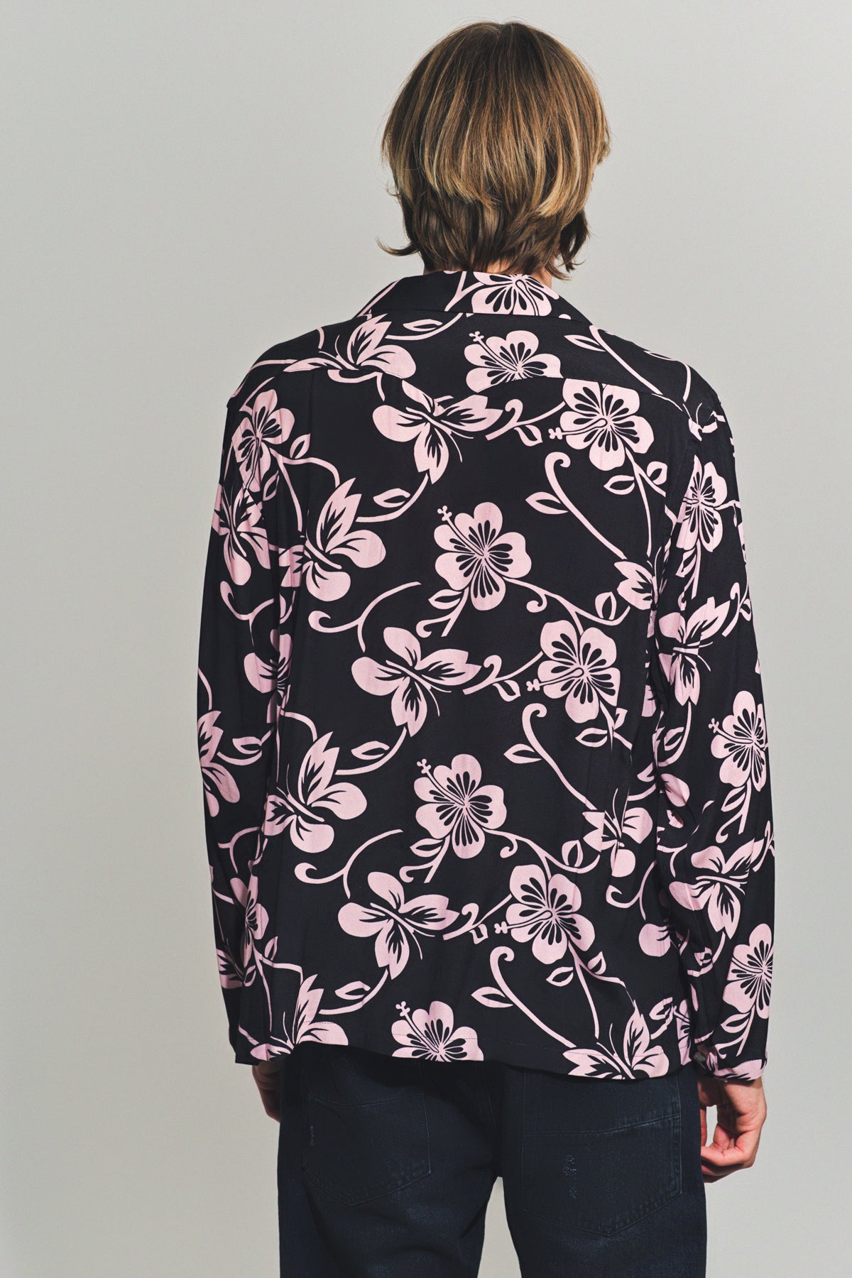 NEEDLES X MAXFIELD | HIBISCUS FLOWER PRINT COWBOY SHIRT
