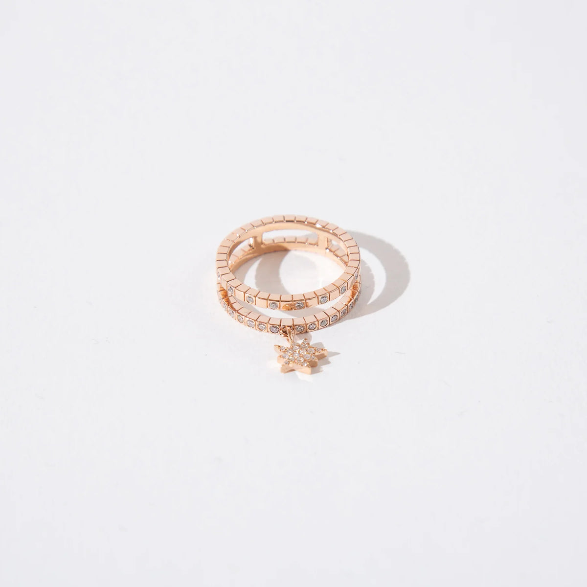 DIANE KORDAS | DOUBLE COSMOS EXPLOSION DIAMOND RING