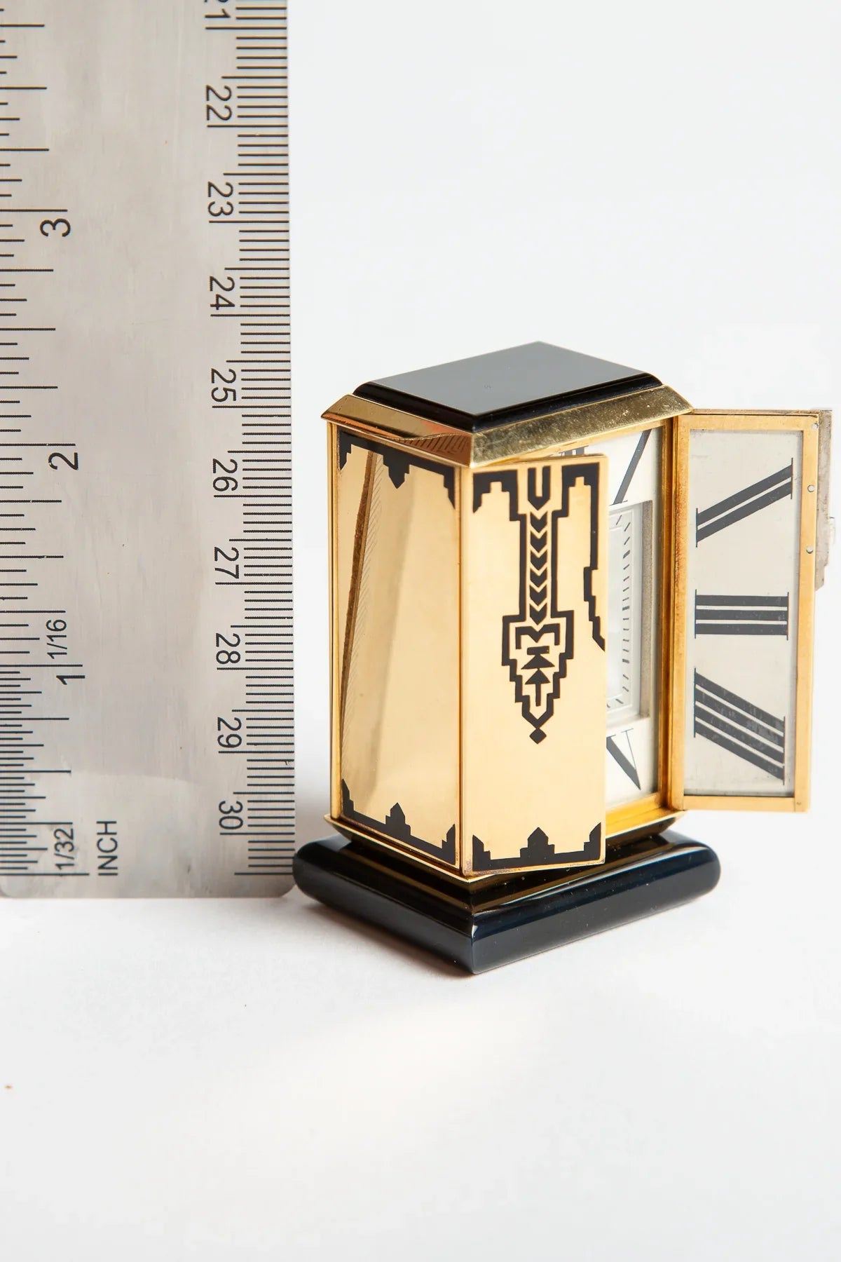 CARTIER | 1920'S ART DECO MINI CLOCK