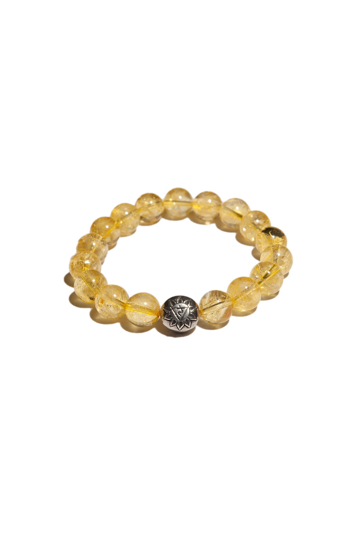J & F | SOLAR PLEXUS CHAKRA CITRINE BEAD BRACELET