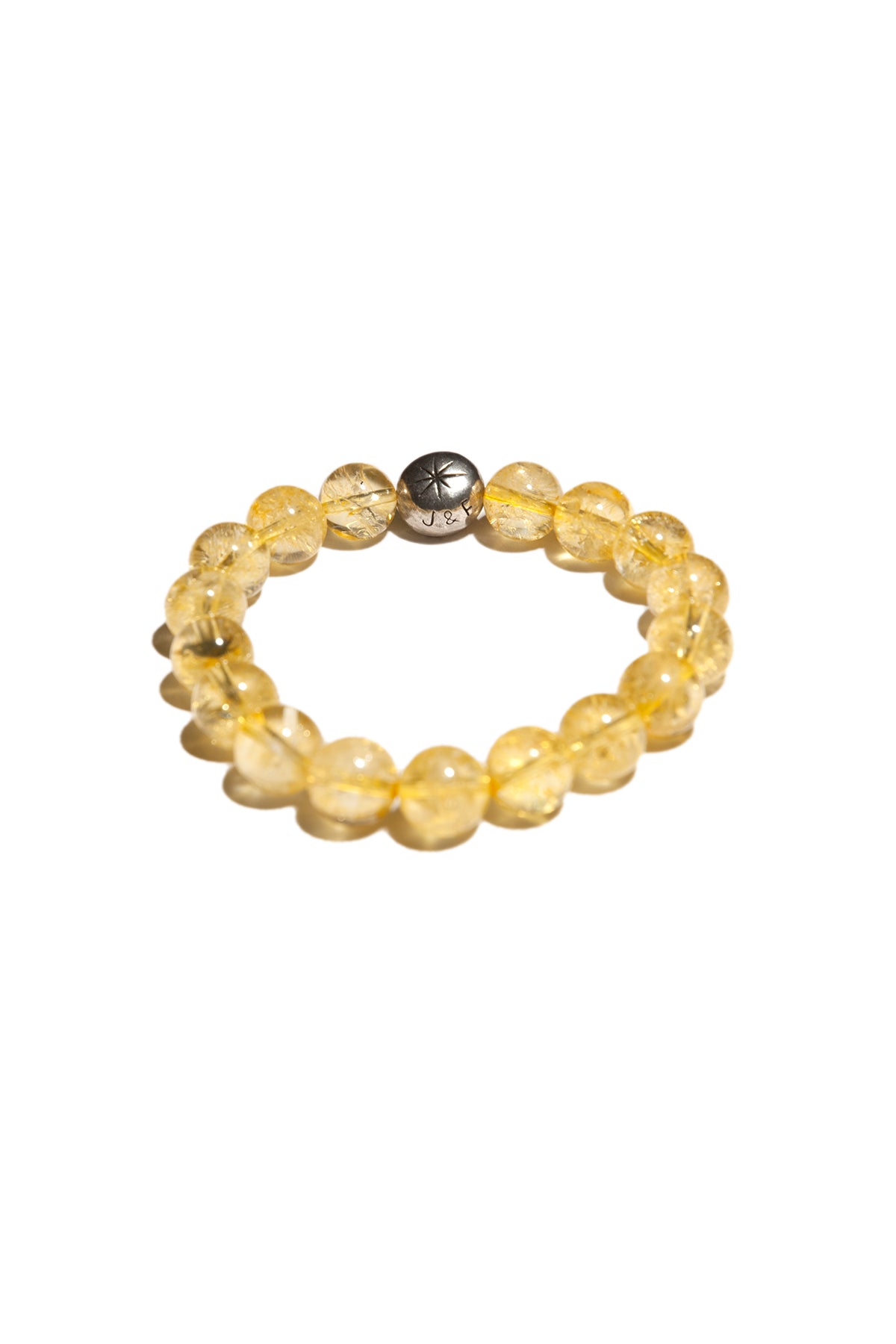 J & F | SOLAR PLEXUS CHAKRA CITRINE BEAD BRACELET