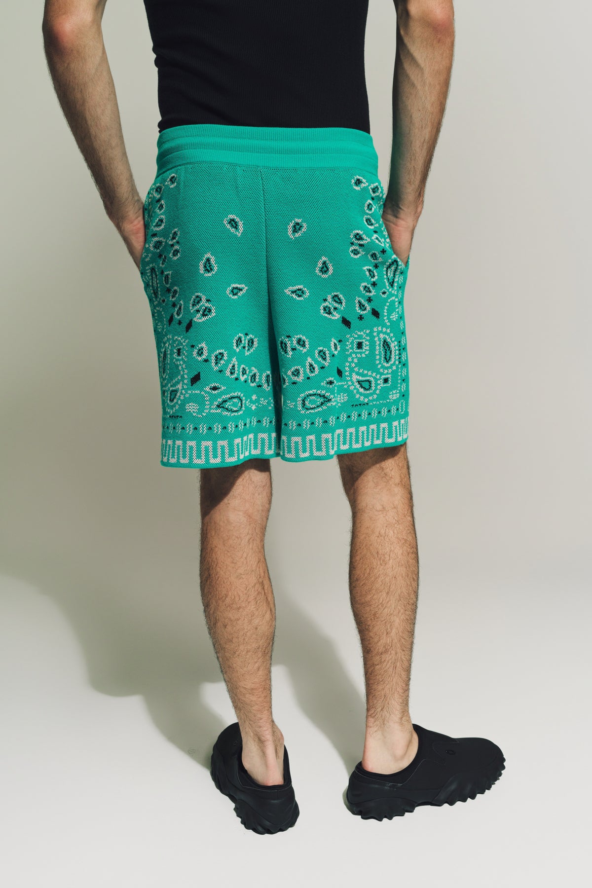 ALANUI | PIQUET BANDANA SHORTS - MAXFIELD LA