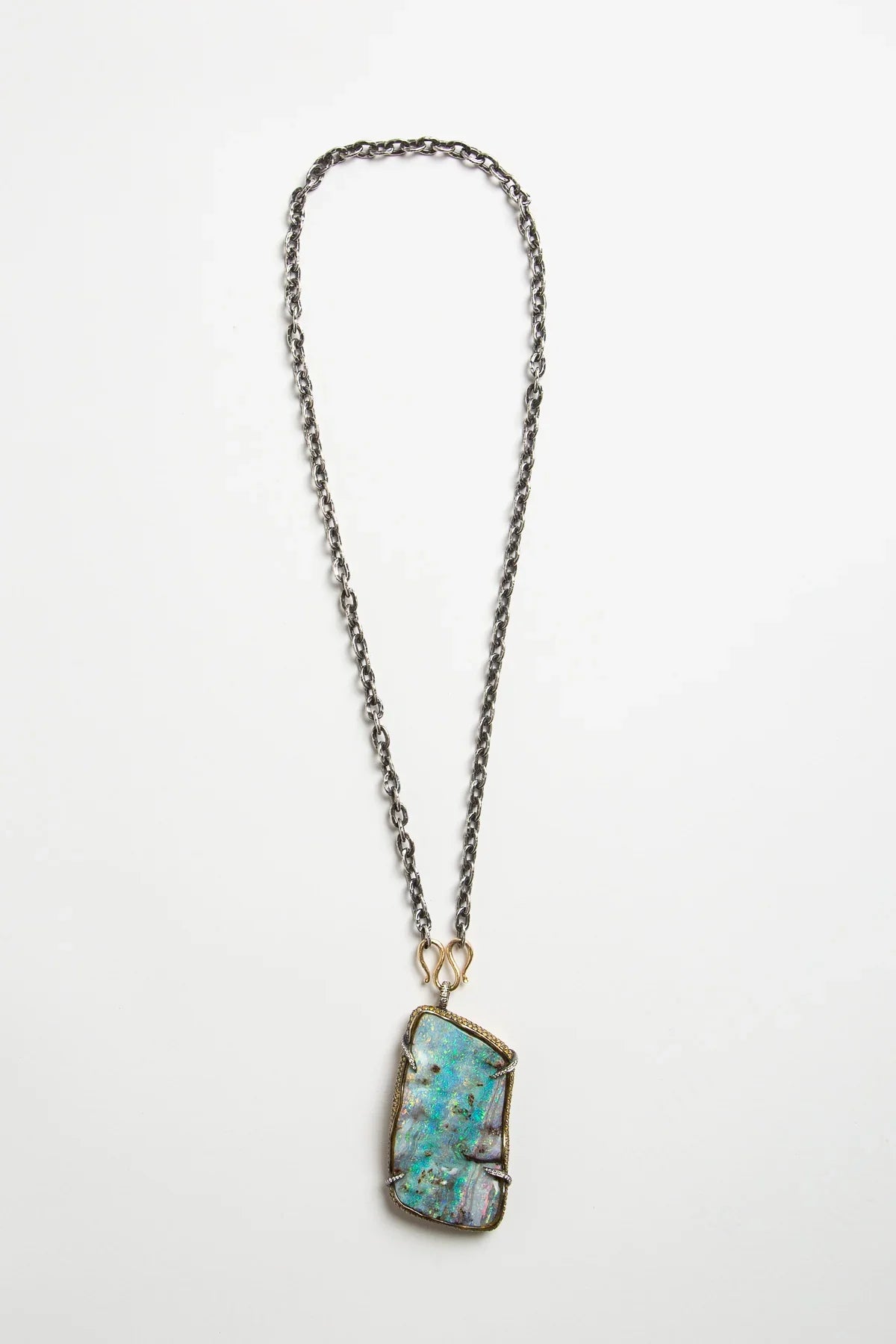 DEANNA HAMRO | BOULDER OPAL PENDANT NECKLACE