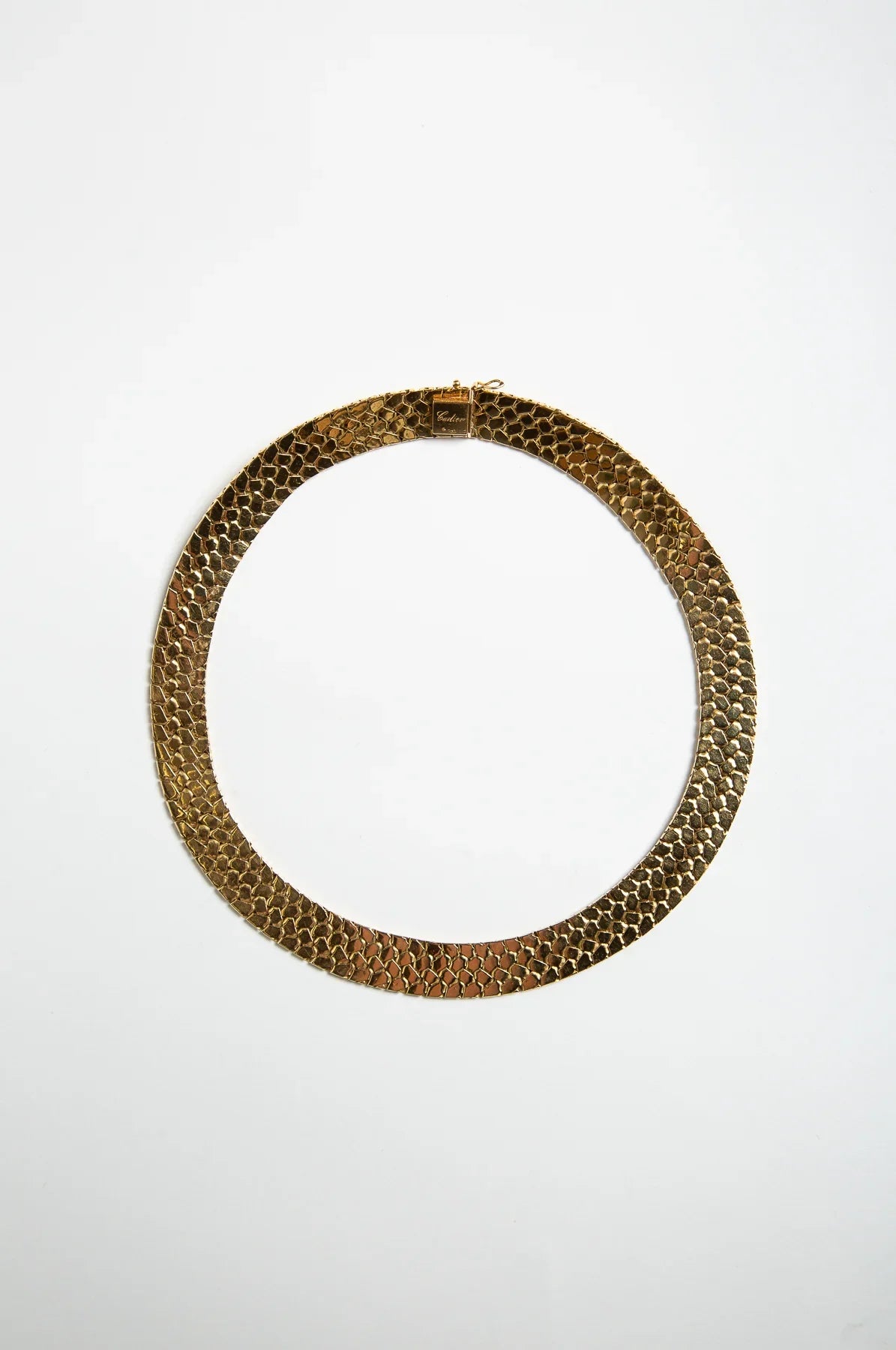CARTIER | 1996 BASKETWEAVE NECKLACE