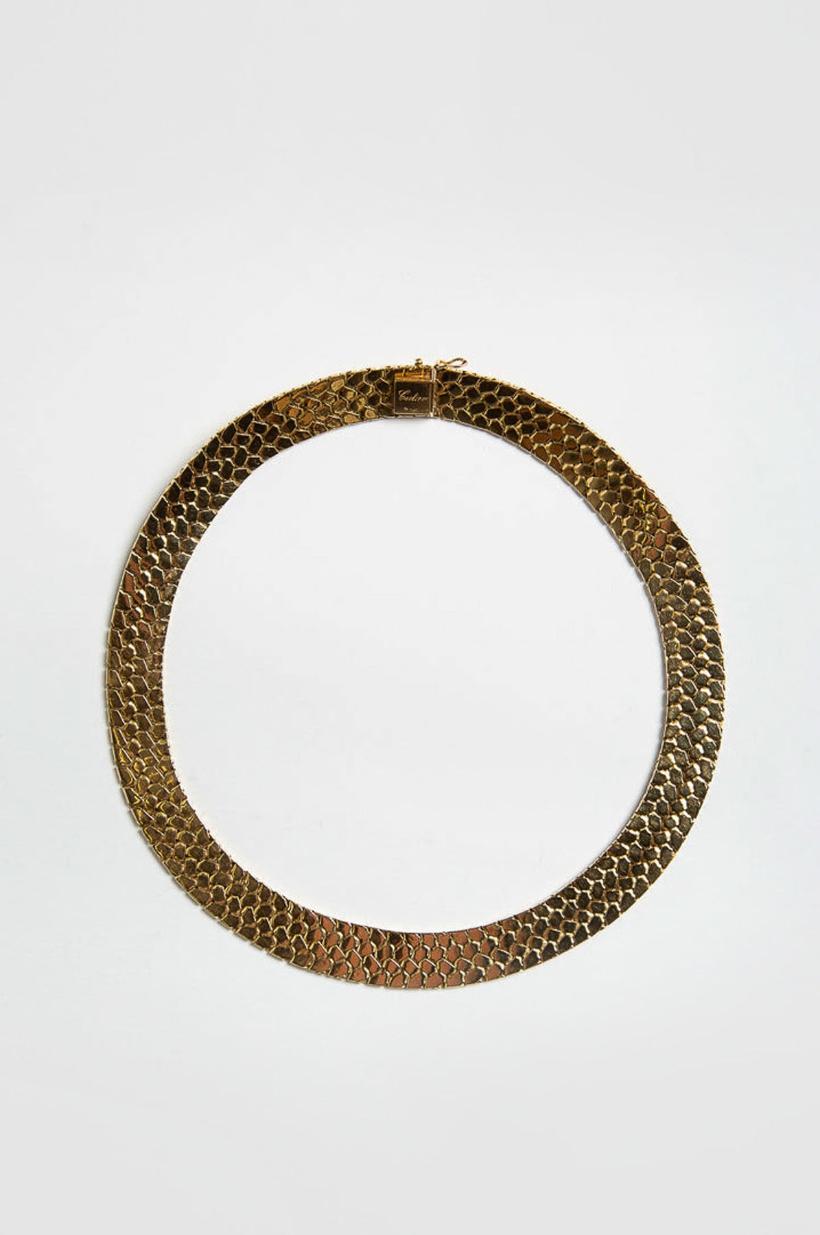 CARTIER | 1996 BASKETWEAVE NECKLACE
