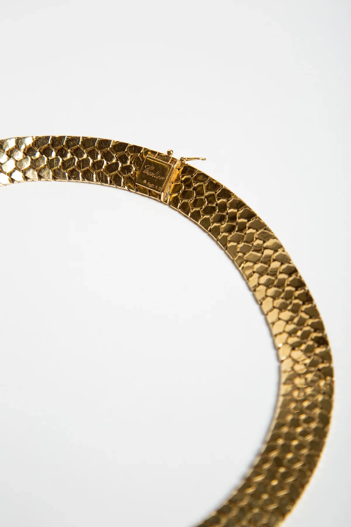 CARTIER | 1996 BASKETWEAVE NECKLACE
