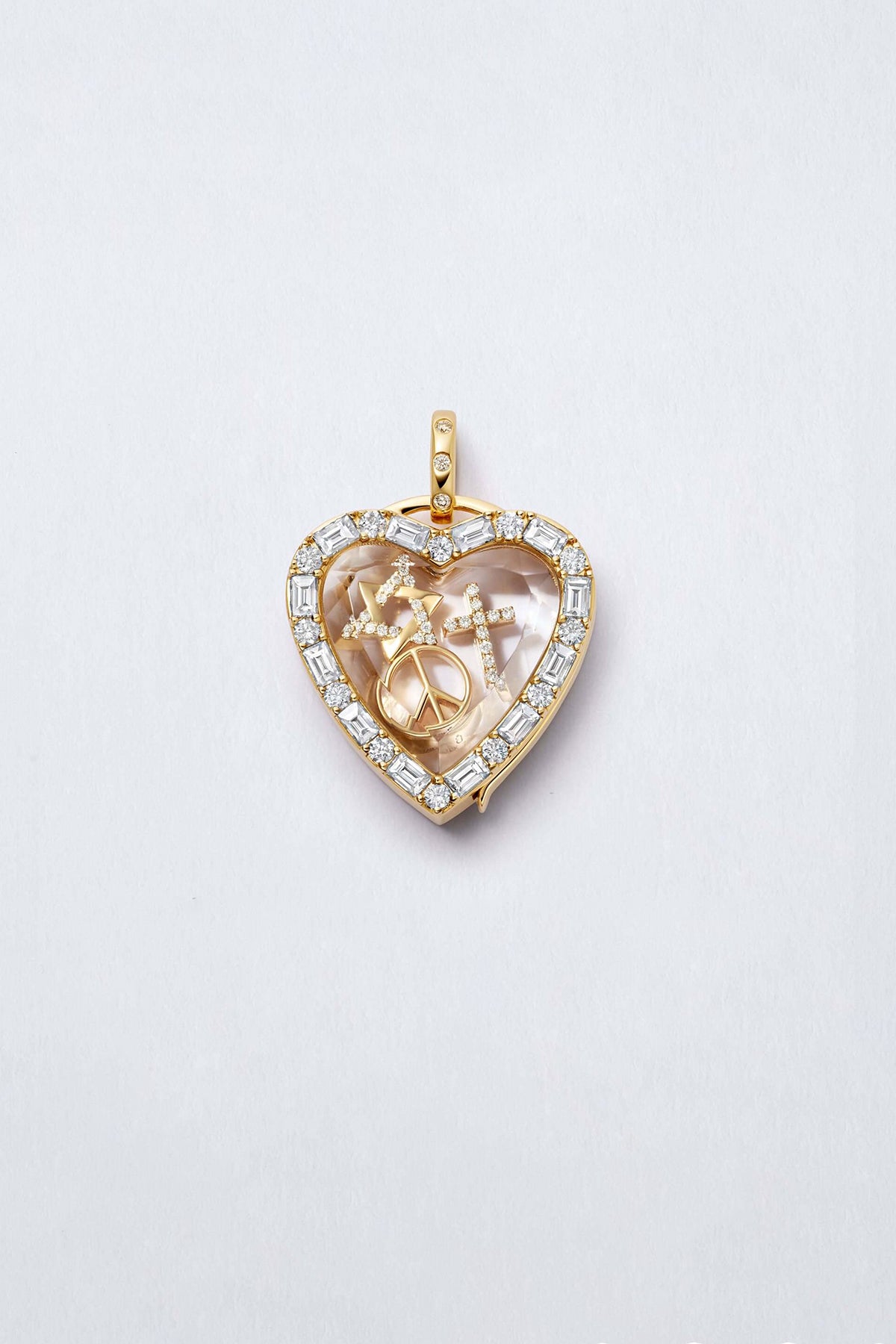 LOQUET LONDON | DIAMOND STAR OF DAVID CHARM - MAXFIELD LA