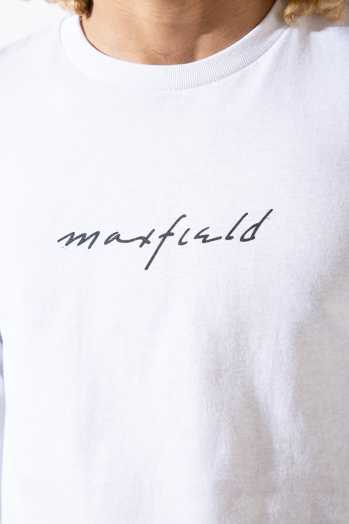 MAXFIELD MERCH COLLECTION | LOGO LONG SLEEVE TEE - MAXFIELD LA